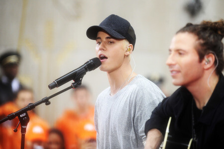 Justin Bieber in der NBC-Show 'Today' in New York