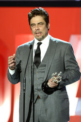 Donostia Award für Benicio Del Toro, San Sebastian Film Festival 2014