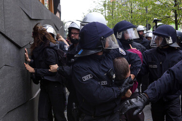 Gegendemonstration zum 'Marsch für das Leben', Berlin