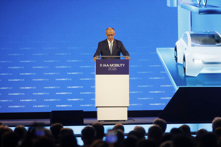 Eröffnung der Automesse IAA Mobility 2025 in München