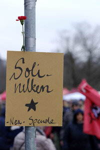 99. Jahrestag der Ermordung von Rosa Luxemburg und Karl Liebknecht in Berlin