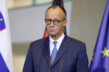 Empfang des Ministerpräsidenten von Slowenien in Berlin