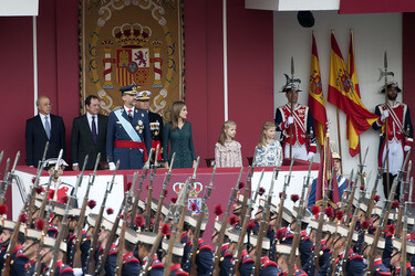 Militärparade am spanischen Nationalfeiertag, Madrid
