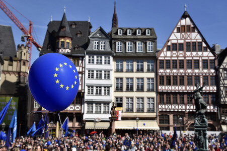 'Pulse of Europe' Kundgebung in Frankfurt