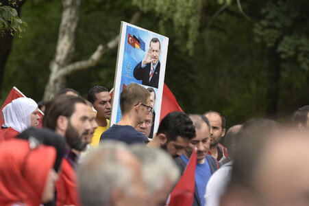 Protest gegen versuchten Militärputsch in der Türkei