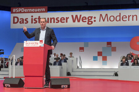 Bundesparteitag der SPD in Berlin
