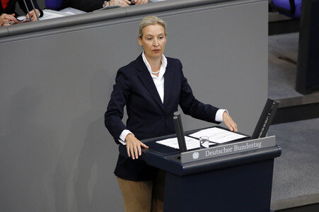 27. Sitzung des Deutschen Bundestages in Berlin