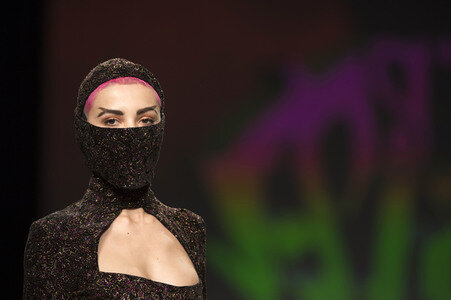 Cherry Massia Fashion Show auf der Mercedes-Benz Fashion Week Madrid Herbst/Winter 2019