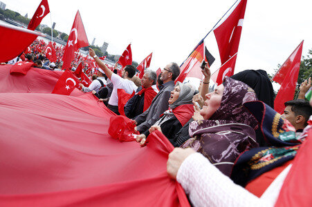 Erdogan-Demo in Köln