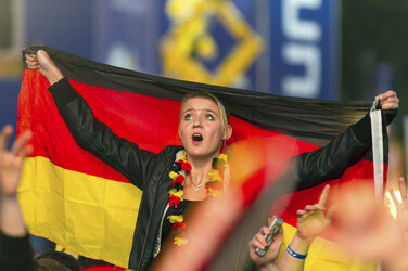 WM-Fanmeile beim Spiel Deutschland gegen Ghana, Berlin