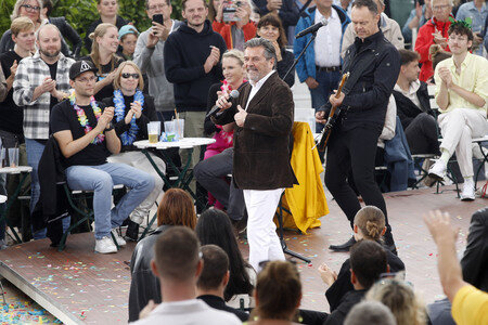 TV-Show 'ZDF-Fernsehgarten' in Mainz