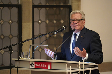 Verleihung Europäischer Handwerkspreis 2018 an Joachim Gauck in Köln