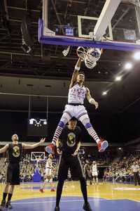 Basketballspiel Harlem Globetrotters vs. World All Stars in Berlin