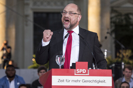 Wahlkampfveranstaltung mit Martin Schulz in Berlin