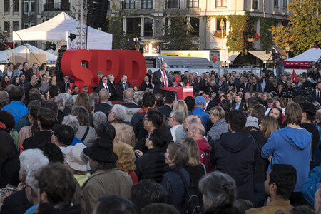 Wahlkampfveranstaltung mit Martin Schulz in Berlin