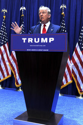 Donald Trump Pressekonferenz in New York