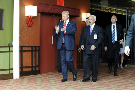 Rede von Donald Trump in New York