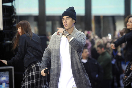 Justin Bieber in der NBC-Show 'Today' in New York