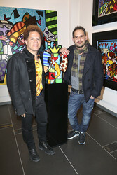 Romero Britto Ausstellungseröffnung, Hamburg