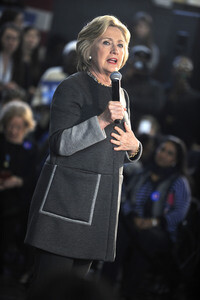 Wahlkampfrede von Hillary Clinton in New York