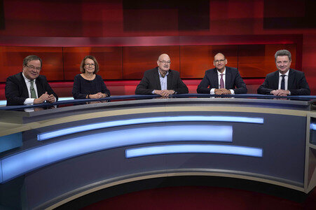 Talkshow 'hart aber fair' in Berlin