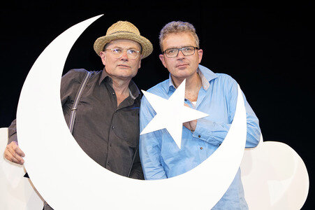 Fototermin zur Operette 'Frau Luna' in Berlin
