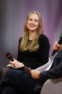 Leonie Plaar auf der Frankfurter Buchmesse 2025 in Frankfurt