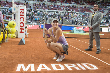 Tennis Mutua Madrid Open Match Simona Halep vs. Maria Sharapova, Madrid
