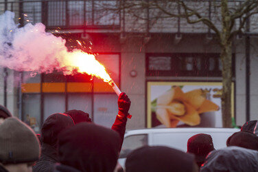'Cottbus nazifrei' Demonstration, Cottbus