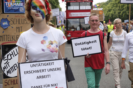 38. Christopher Street Day Parade in Berlin
