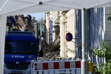 Einsturz eines Mehrfamilienhauses in Görlitz