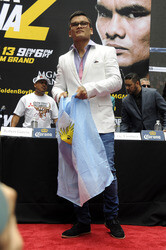 Floyd Mayweather Jr. vs. Marcos Maidana  Pressekonferenz  New York