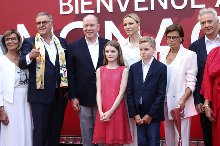 Einweihung des Themenbereichs Monaco mit Fürst Albert II. im Europa-Park in Rust