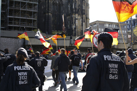 Pro NRW Kundgebung in Köln