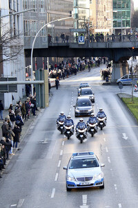 Staatsakt für Helmut Schmidt in Hamburg
