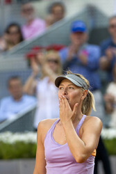 Tennis Mutua Madrid Open Match Simona Halep vs. Maria Sharapova, Madrid