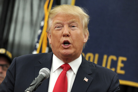 Rede von Donald Trump in New York