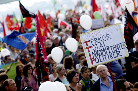 Demo gegen TTIP und Ceta in Köln