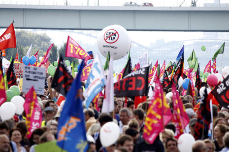 Demo gegen TTIP und Ceta in Köln