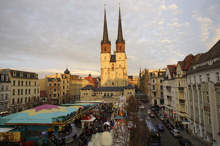 Weihnachtsmarkt in Halle