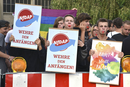 AfD Veranstaltung in Rodgau-Dudenhofen