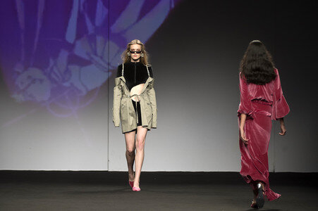 Cherry Massia Fashion Show auf der Mercedes-Benz Fashion Week Madrid Herbst/Winter 2019