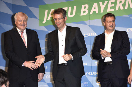 Schlusskundgebung der CSU zur Landtagswahl in München