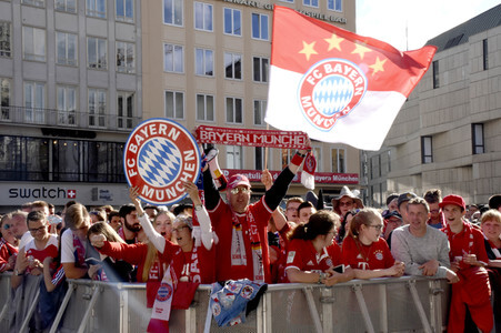 Meisterfeier 2017 des FC Bayern München