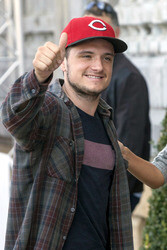 Ankunft von Josh Hutcherson auf dem San Sebastian Film Festival 2014