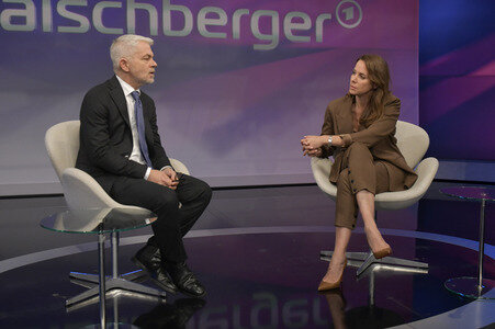 Talkshow 'maischberger' in Berlin