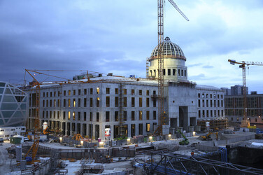 Stadtschloss Baustelle