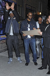 Wu-Tang Clan in der 'Late Show with David Letterman', New York
