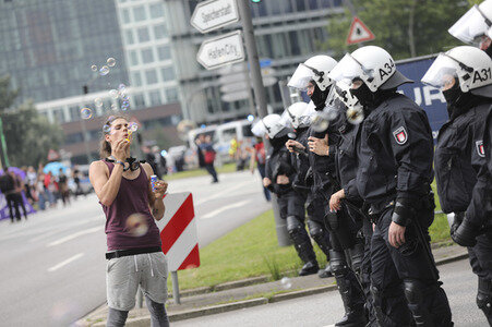 Demonstration 'Bildungsstreik - Jugend gegen G20' in Hamburg