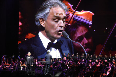 Konzert von Andrea Bocelli in München